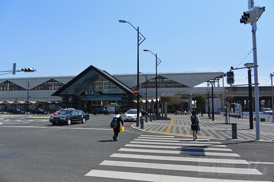 JR・東武栃木駅北口前
