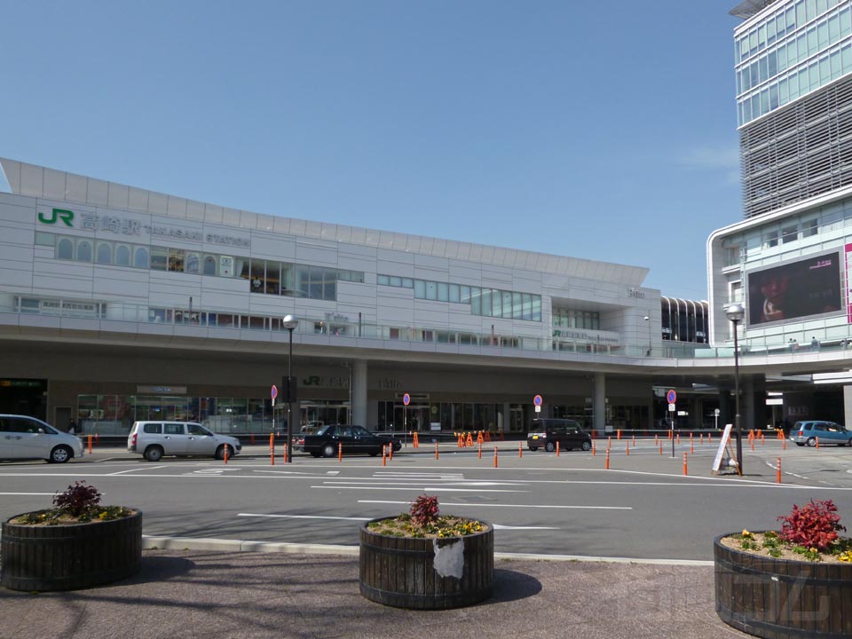 JR高崎駅東口写真画像