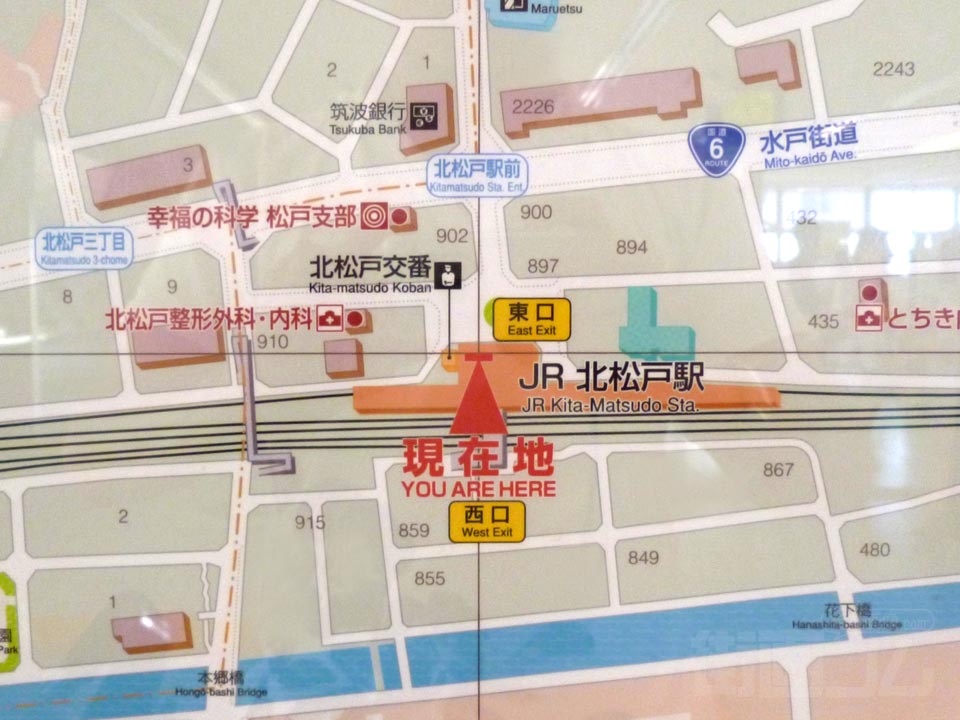 北松戸駅周辺MAP