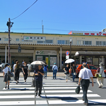 東京都葛飾区新小岩駅前写真画像