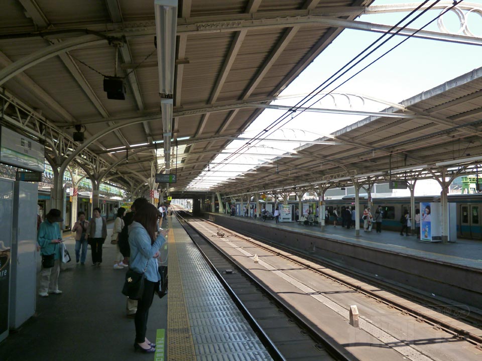 JR田端駅ホーム(京浜東北・山手線)