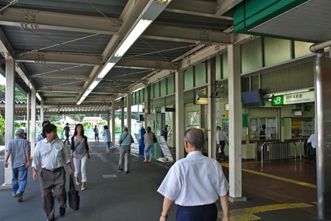 JR府中本町駅前写真画像