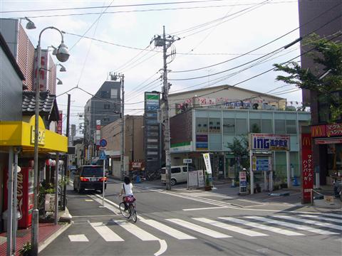 JR中神駅南口前写真画像