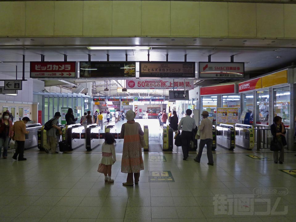 JR藤沢駅改札口