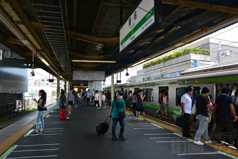 JR菊名駅ホーム(JR横浜線)