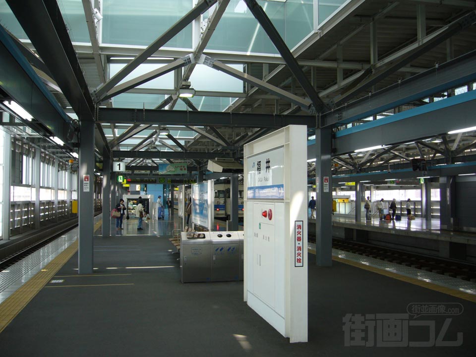 JR福井駅ホーム（JR北陸本線）