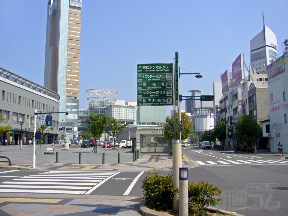 JR高松駅南口前