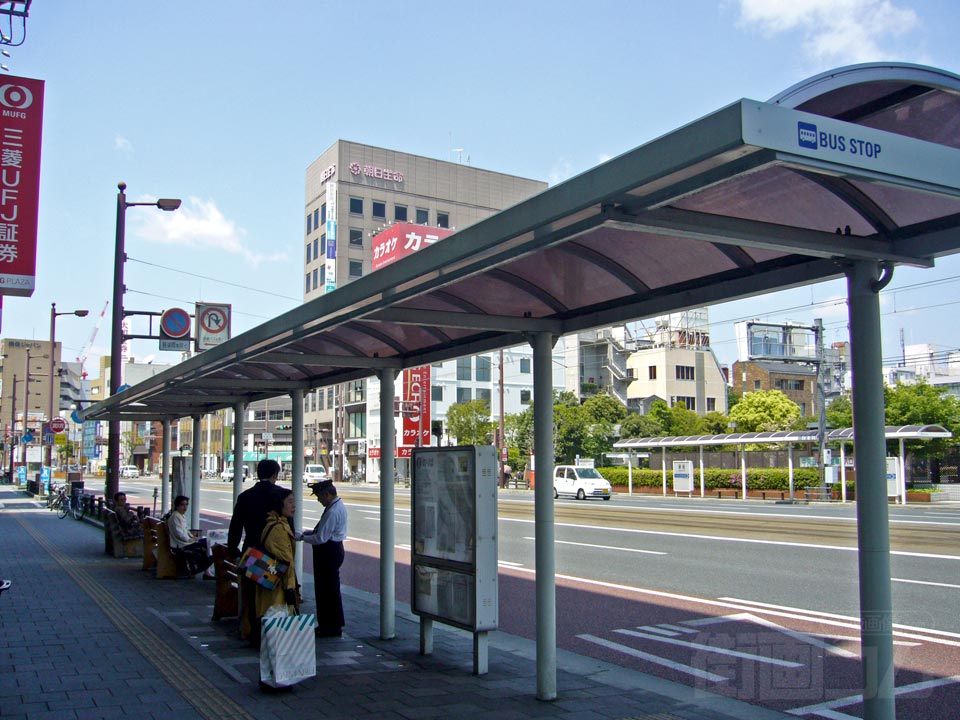 堺町バス停