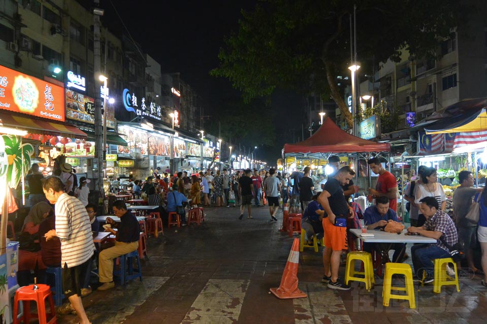 アロー通り（Jalan Alor）