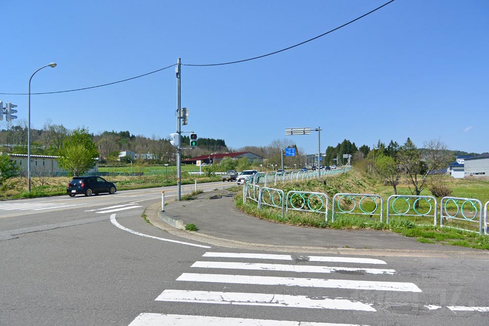 大釈迦駅入口交差点