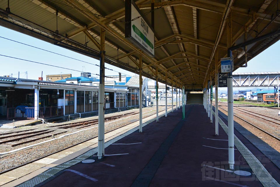 JR五所川原駅ホーム（JR五能線）
