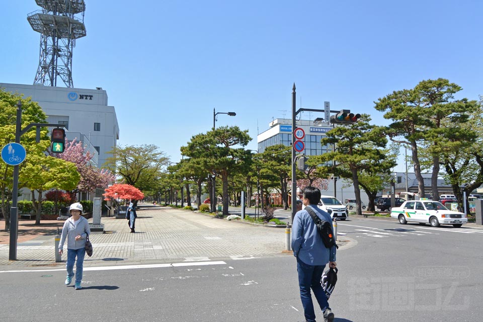 官庁街通り（駒街道）