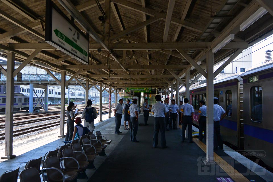 JR一ノ関駅ホーム(JR東北本線)