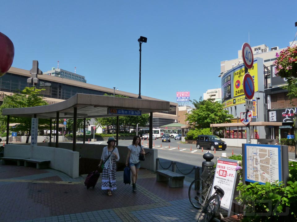 JR盛岡駅東口前