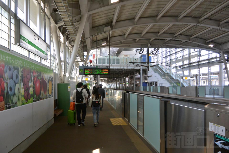 JR二戸駅ホーム(JR東北新幹線)