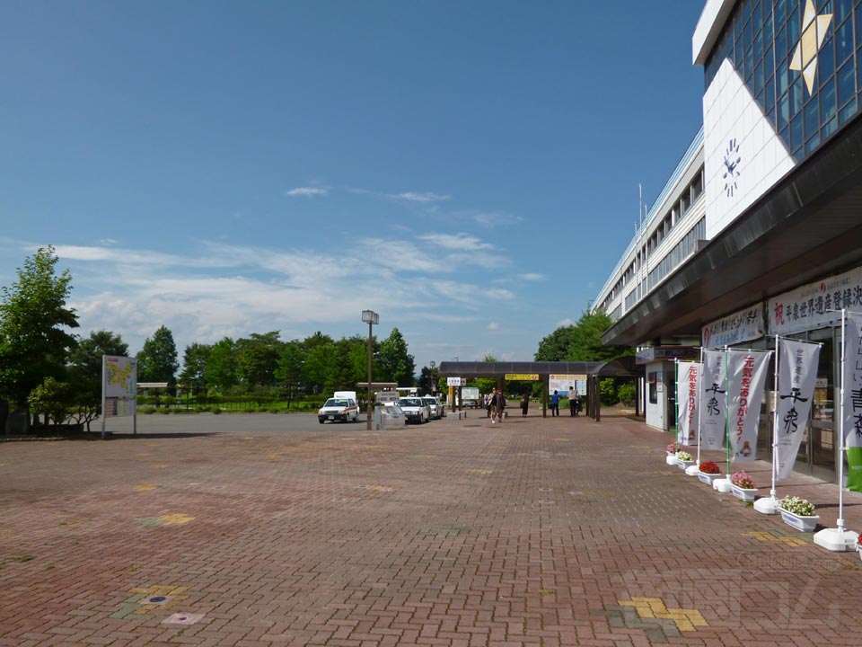 JR新花巻駅(新幹線)西口前