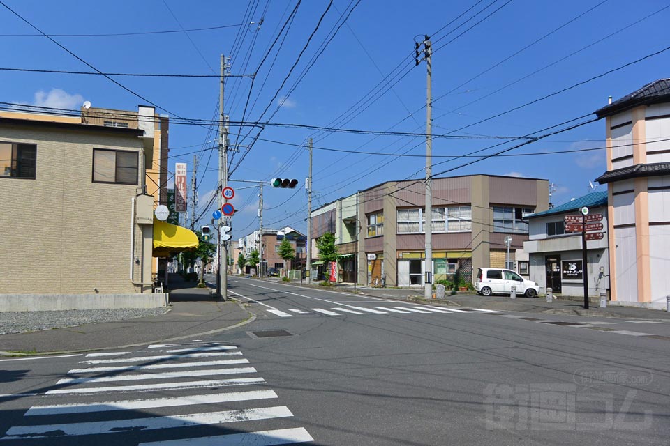 穀町通り(釜石街道)