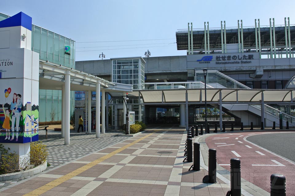 仙台空港鉄道杜せきのした駅北側