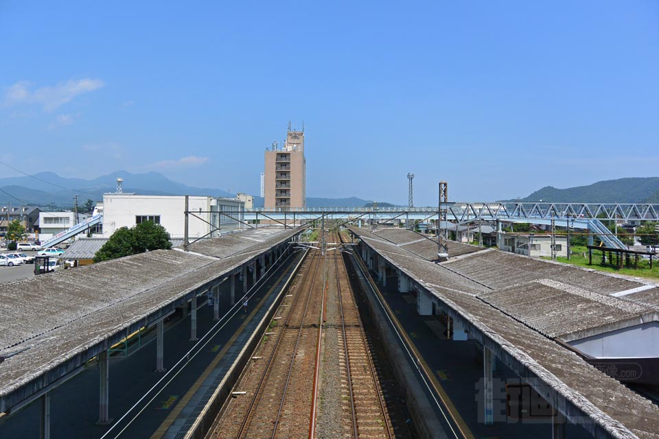 JR白石駅ホーム(仙台方面)