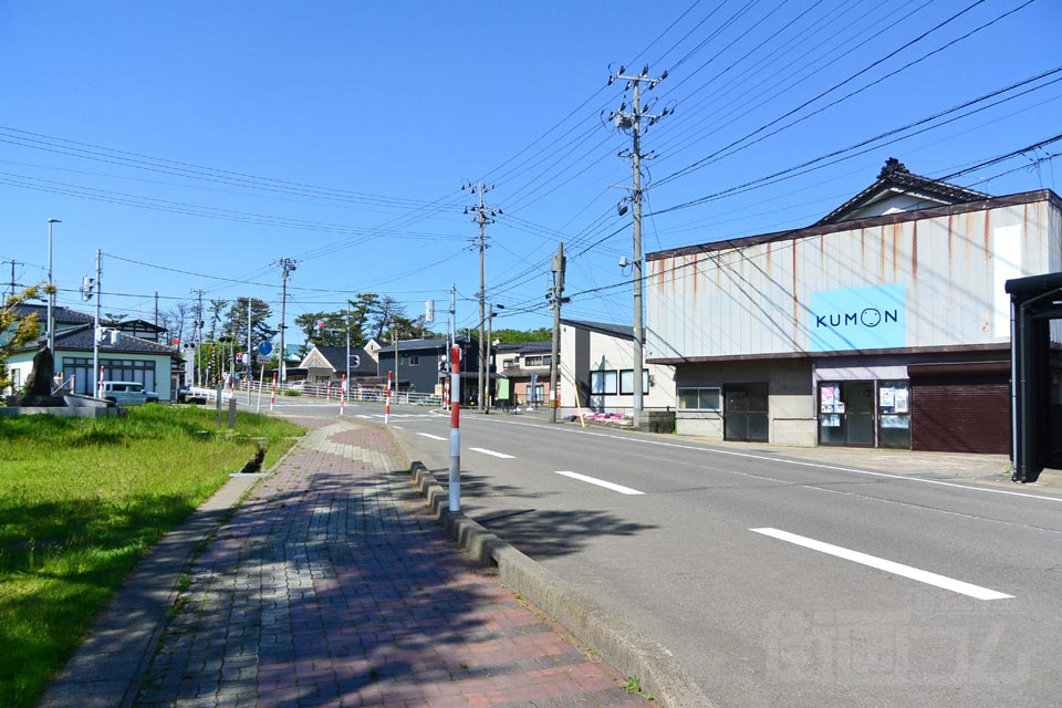 秋田県道43号本荘西目線