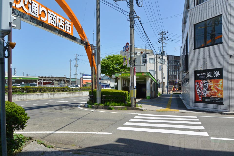 JR大曲駅西口前