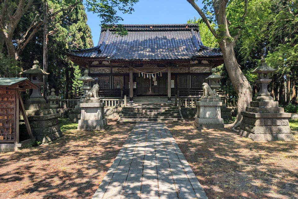 本荘八幡神社 拝殿