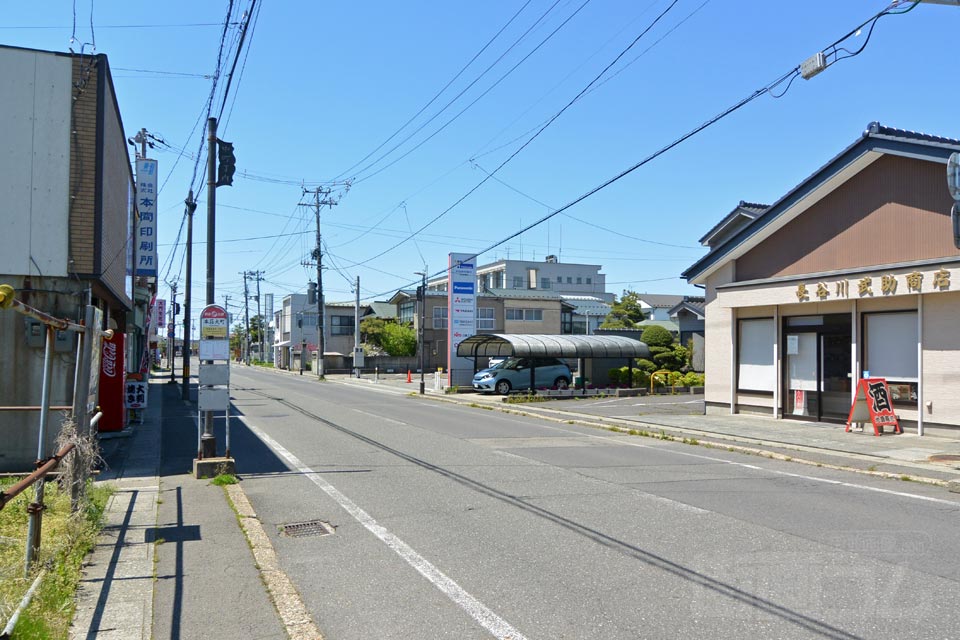 本荘大町バス停