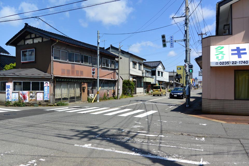 山形県道350号たらのき代鶴岡線り