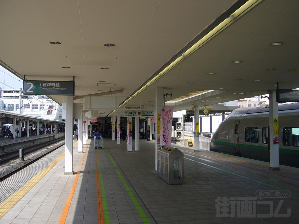JR山形駅ホーム(JR山形新幹線)