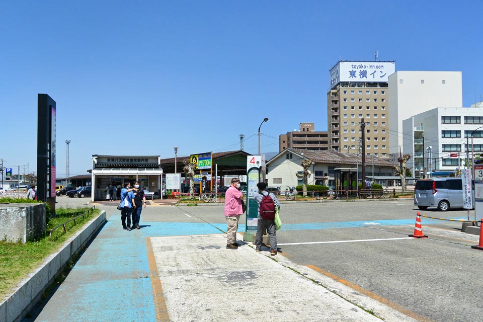 会津若松駅バス停