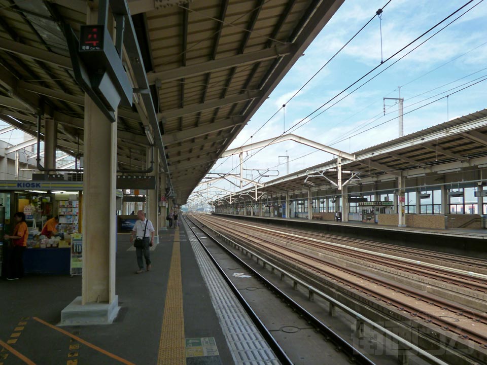 JR郡山駅ホーム(新幹線)