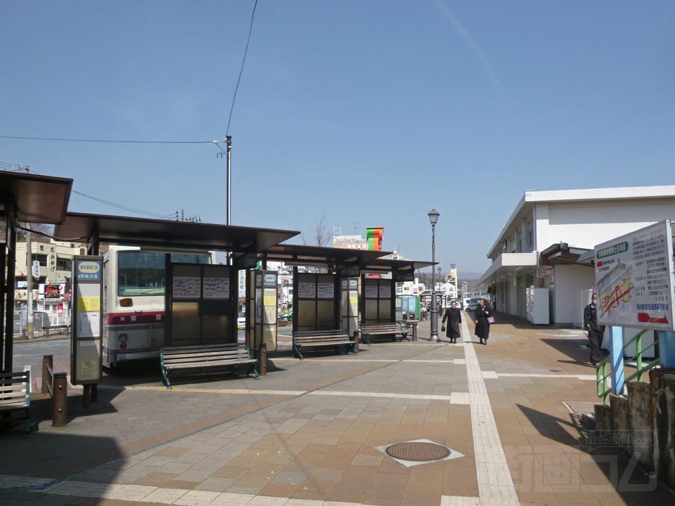 湯本駅前バス停