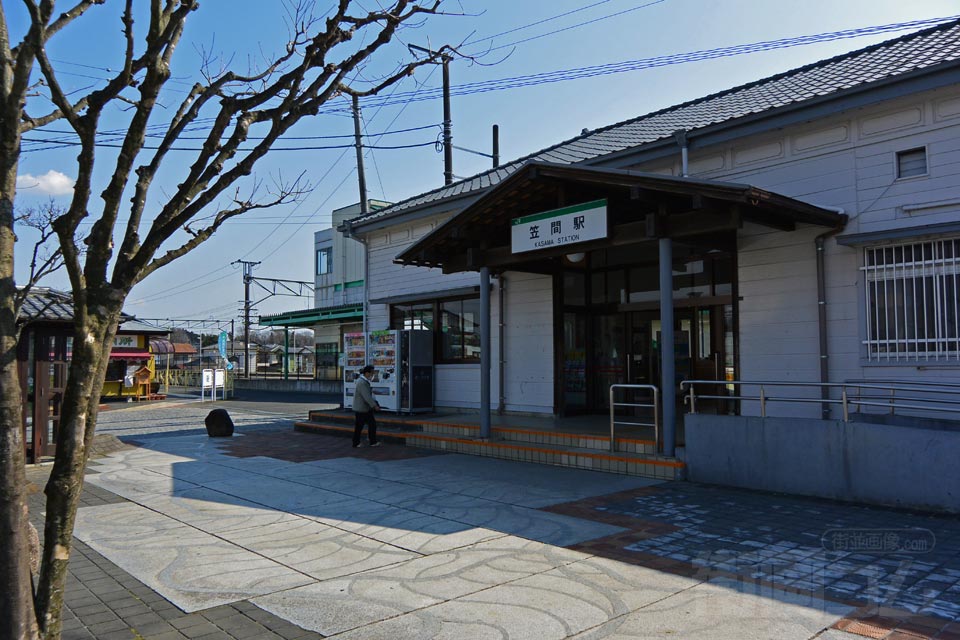 JR笠間駅