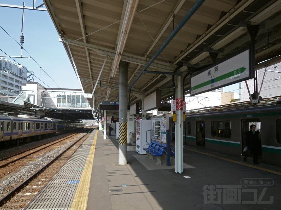 JR水戸駅ホーム(JR常磐線)