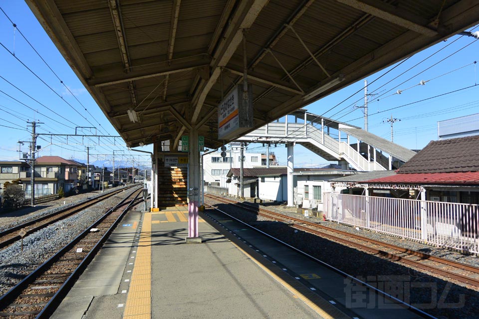 東武金崎駅ホーム(東武宇都宮線)