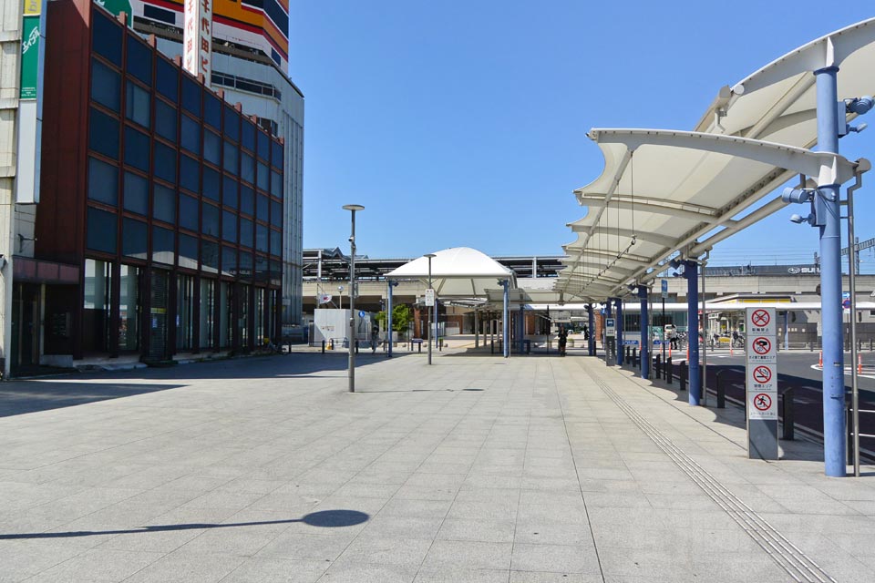 東武太田駅南口前