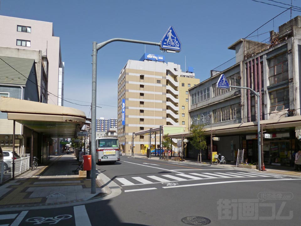 西口名店街(県道２５号線)写真画像