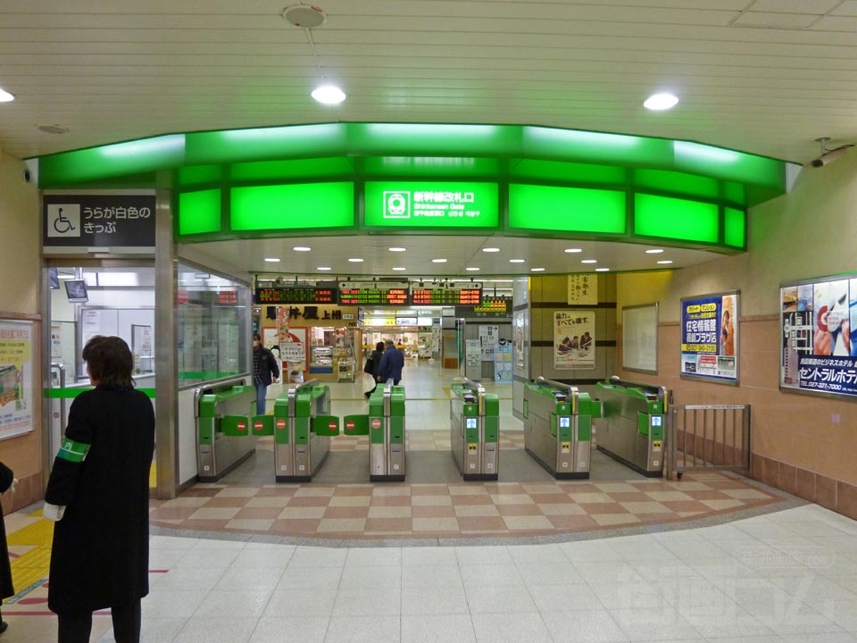 JR高崎駅改札口(新幹線)写真画像