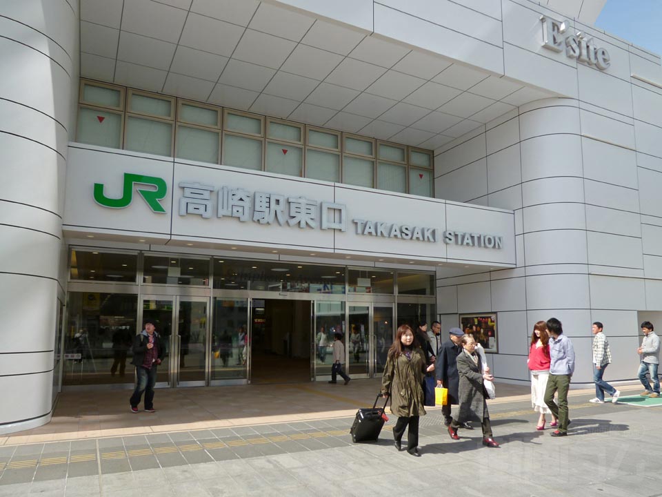 JR高崎駅東口写真画像