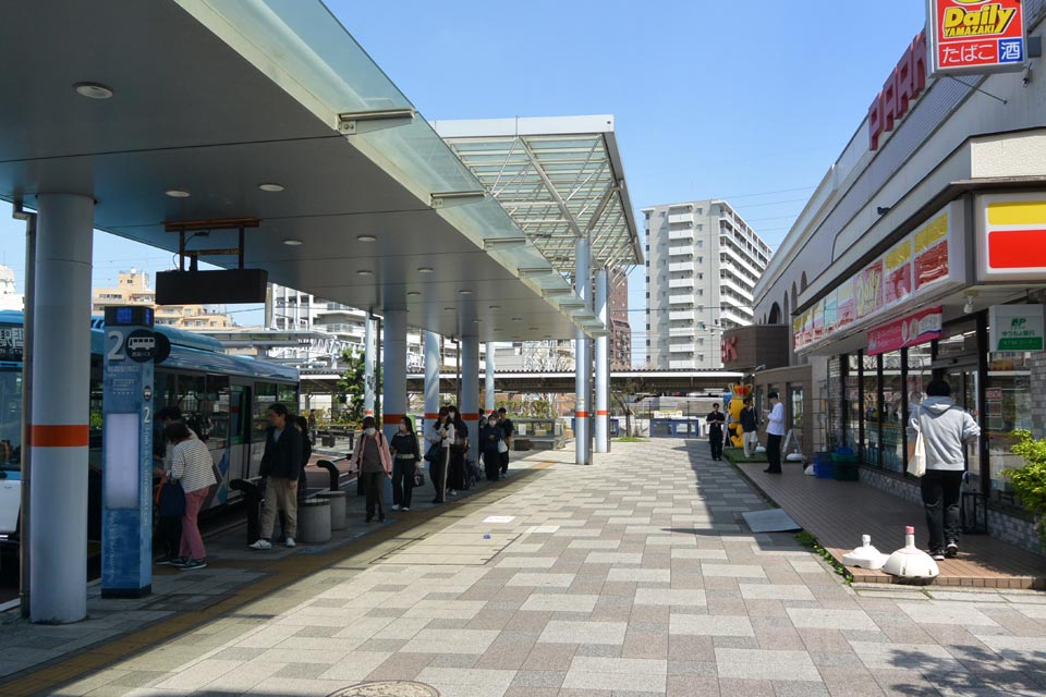 朝霞駅南口バス停