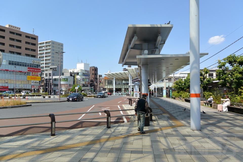 東武朝霞駅南口前