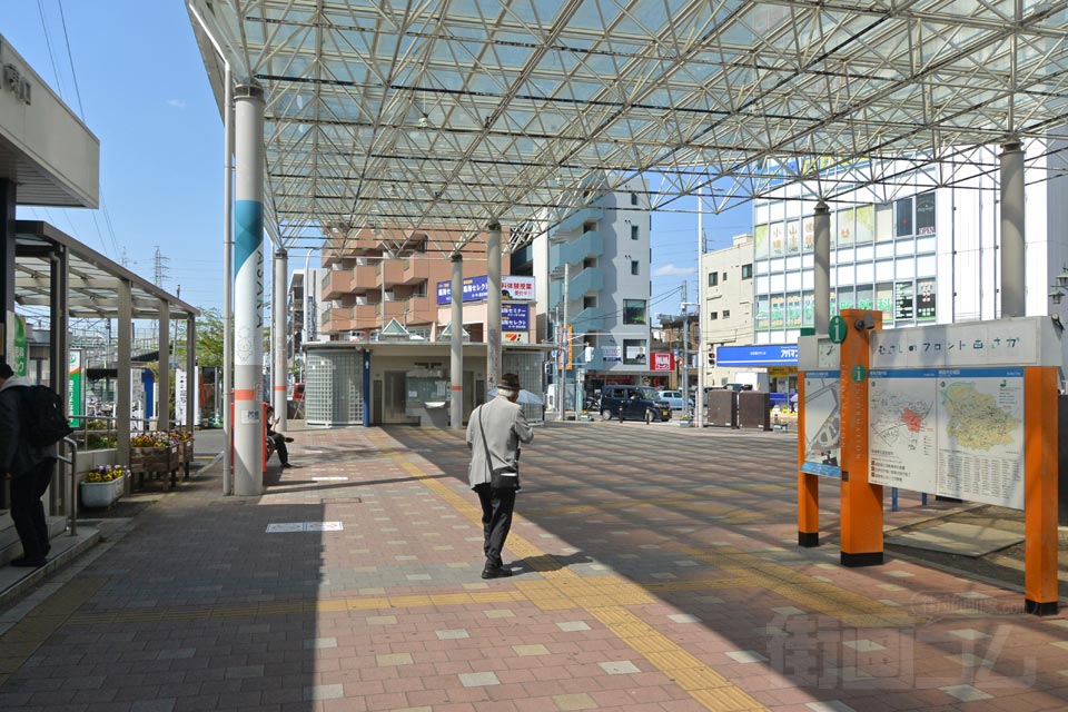 東武朝霞駅東口前