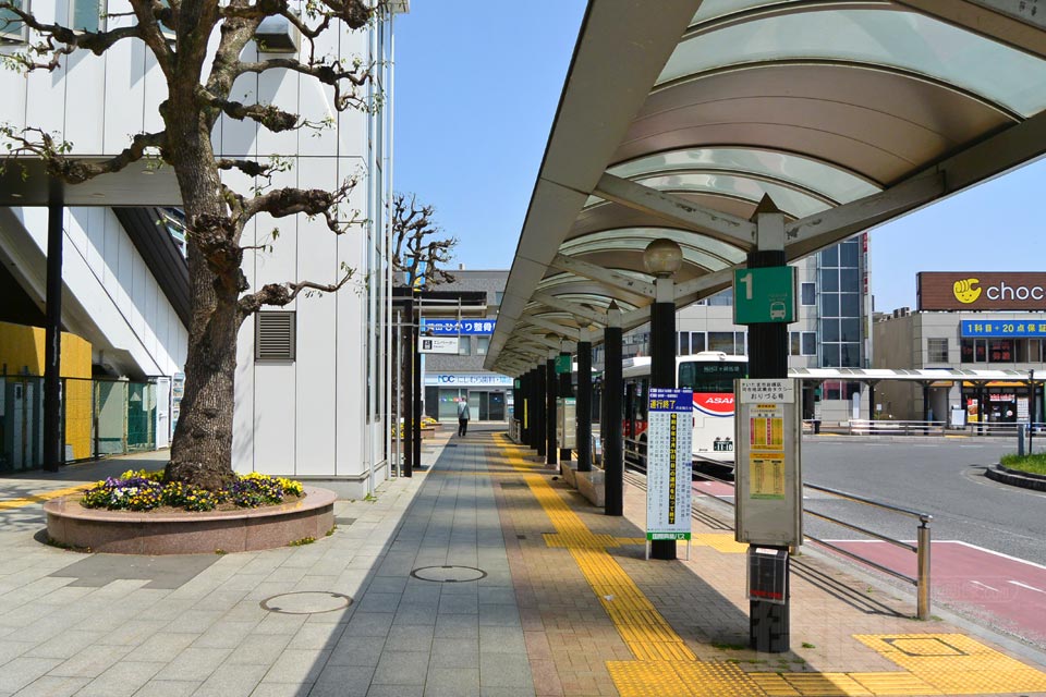 蓮田駅東口バス停