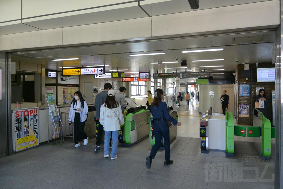 JR東大宮駅改札口