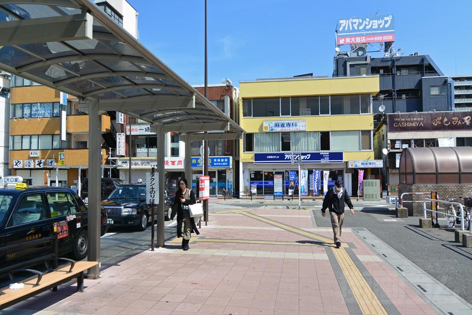 東大宮駅西口タクシーのりば