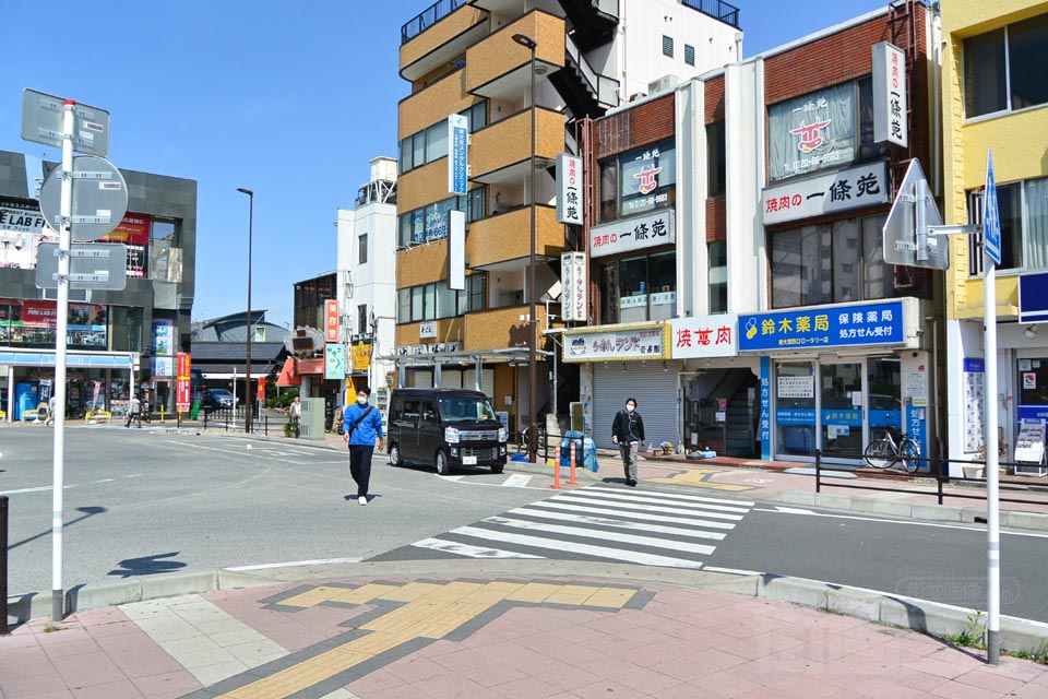 JR東大宮駅西口前