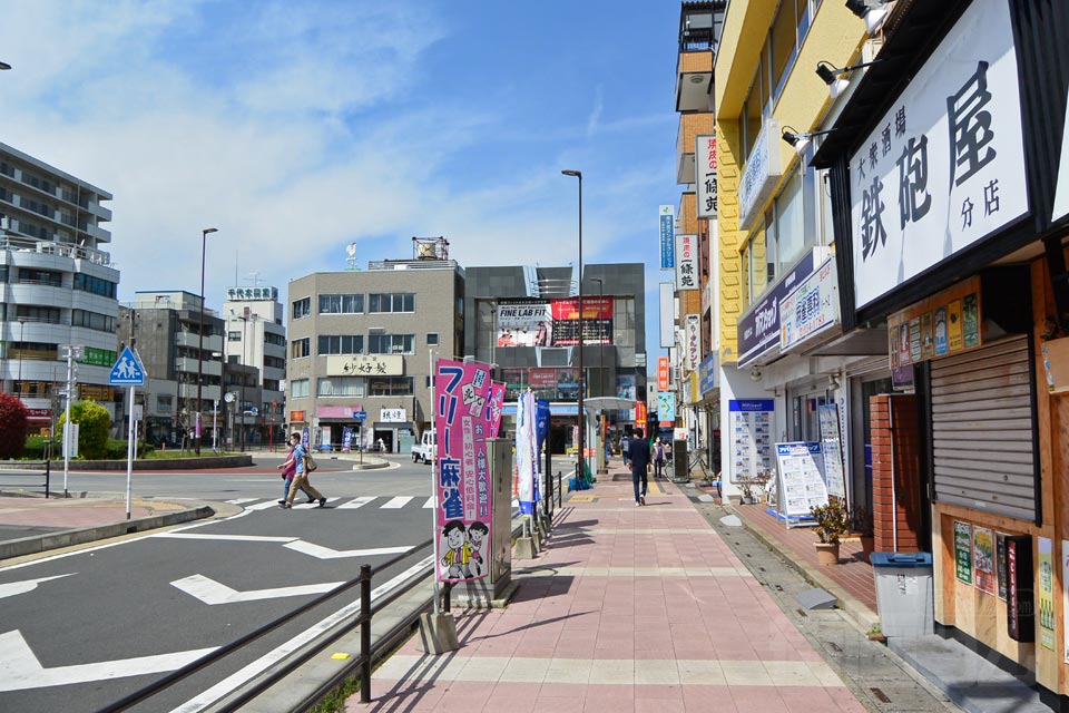 JR東大宮駅西口前