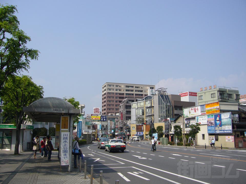 西武本川越駅前