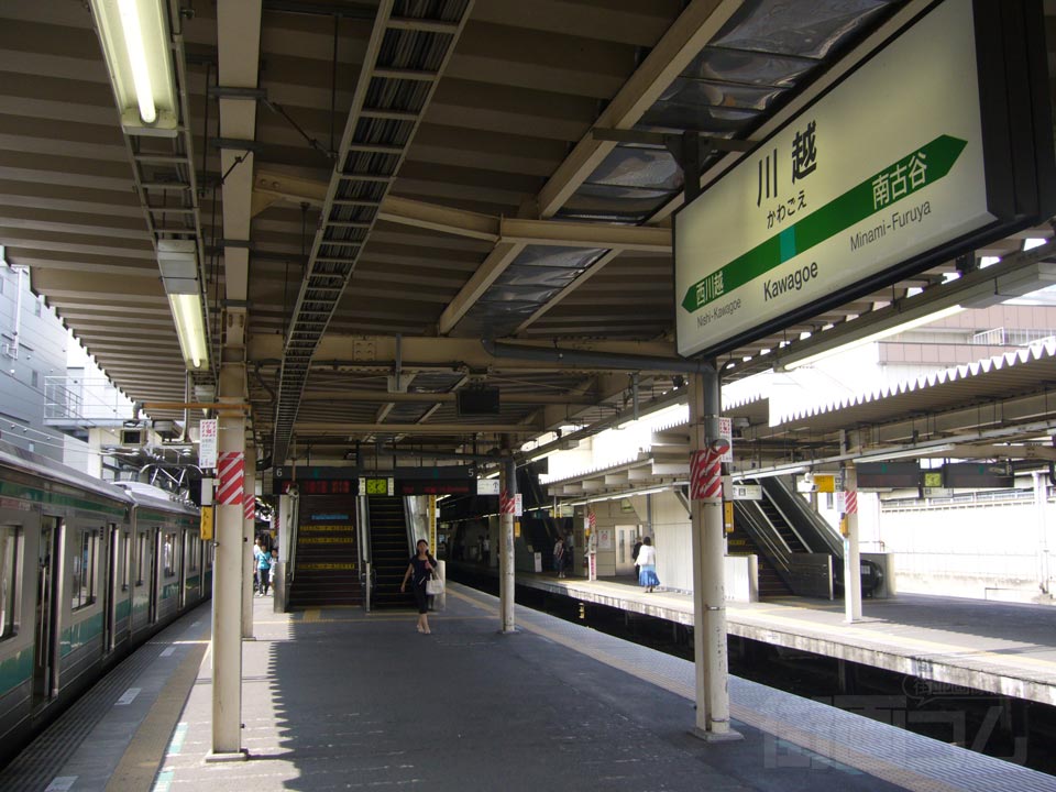 JR川越駅ホーム(JR川越線)