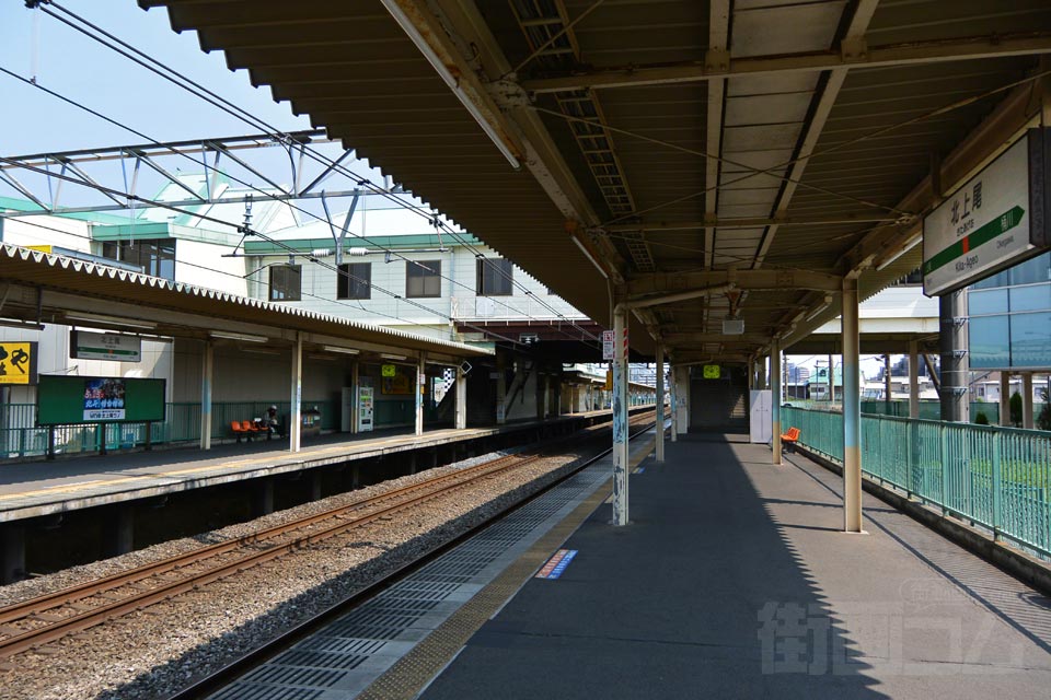 JR北上尾駅ホーム(JR高崎線)